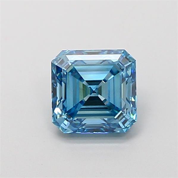 1.20 Ct. Fancy Vivid  Blue Asscher Lab Grown Diamond