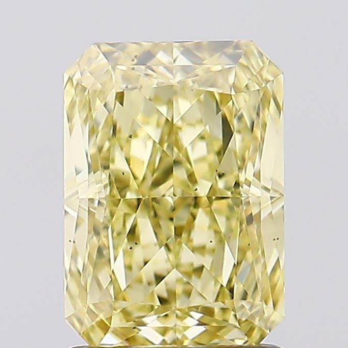 1.60 Ct. Fancy Intense  Yellow Radiant Lab Grown Diamond