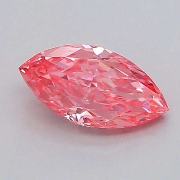 0.34 Ct. Fancy Vivid  Pink Marquise Lab Grown Diamond