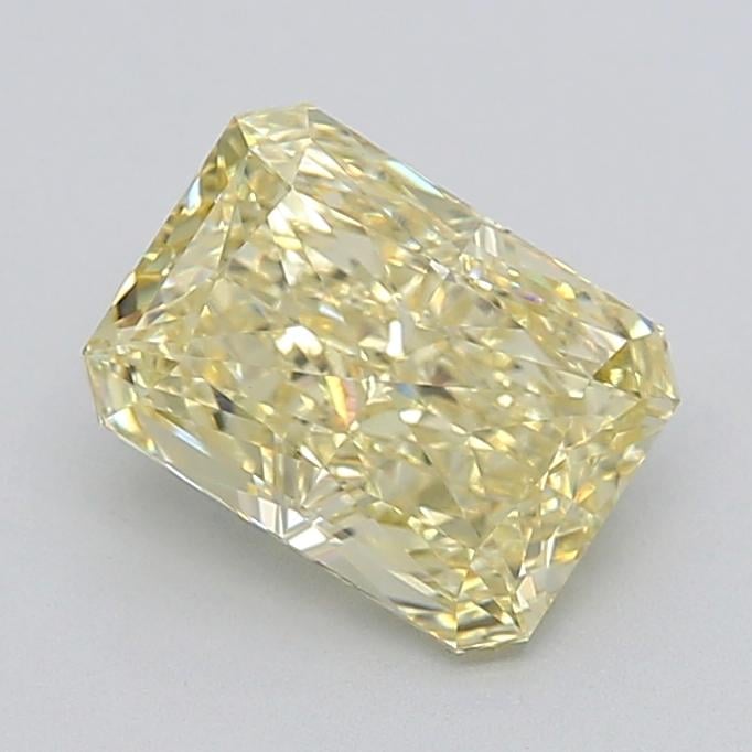 2.44 Ct. Fancy Yellow Radiant Lab Grown Diamond