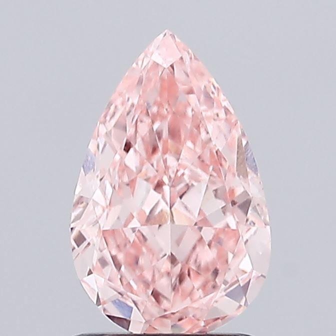 1.37 Ct. Fancy Vivid Pink Pear Lab Grown Diamond