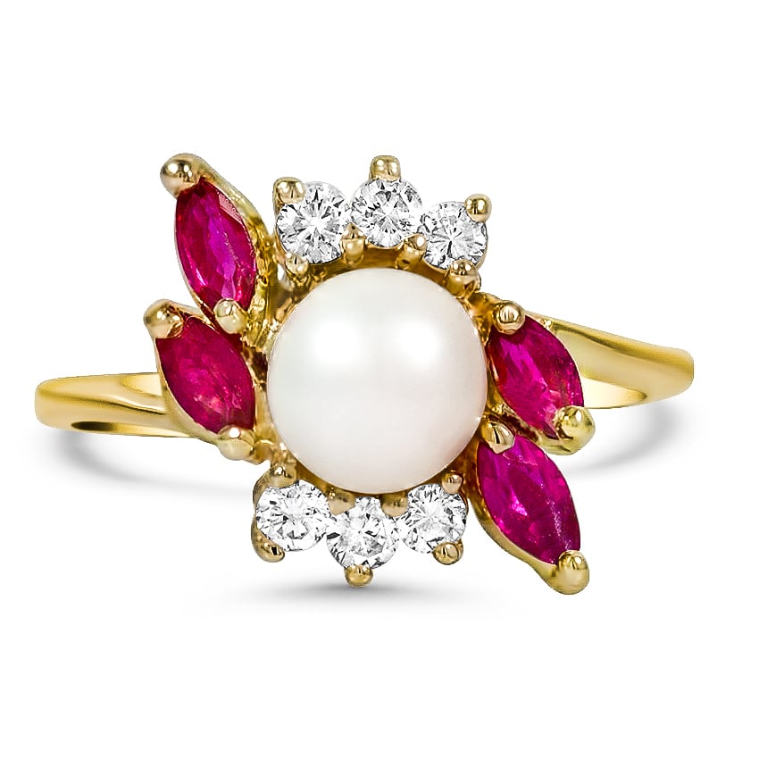 Retro Pearl Vintage Ring