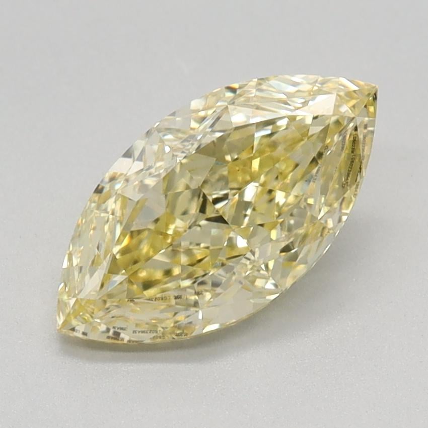 1.21 Ct. Fancy Intense Yellow Marquise Lab Grown Diamond