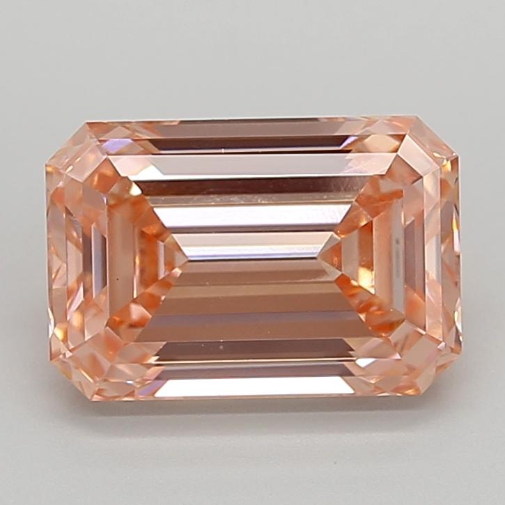 4.01 Ct. Fancy Intense  Pink Emerald Lab Grown Diamond