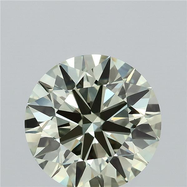 3.13 Ct. Fancy Intense Green Round Lab Grown Diamond