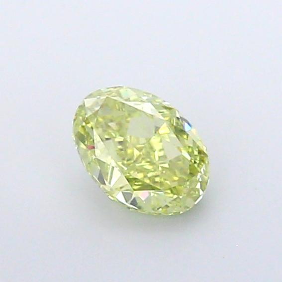 1.21 Ct. Fancy Intense Yellow Oval Lab Grown Diamond