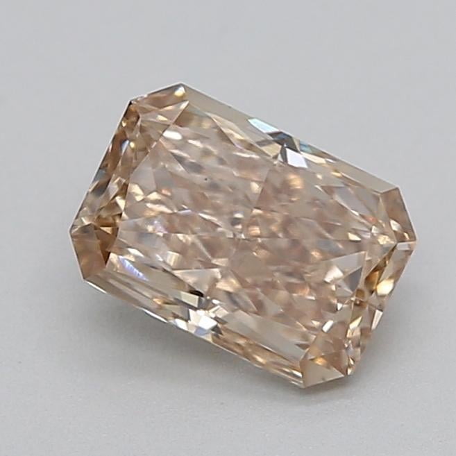 0.56 Ct. Light  Brown Radiant Lab Grown Diamond