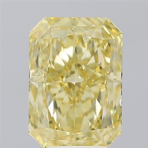 5.04 Ct. Fancy Intense Yellow Radiant Lab Grown Diamond