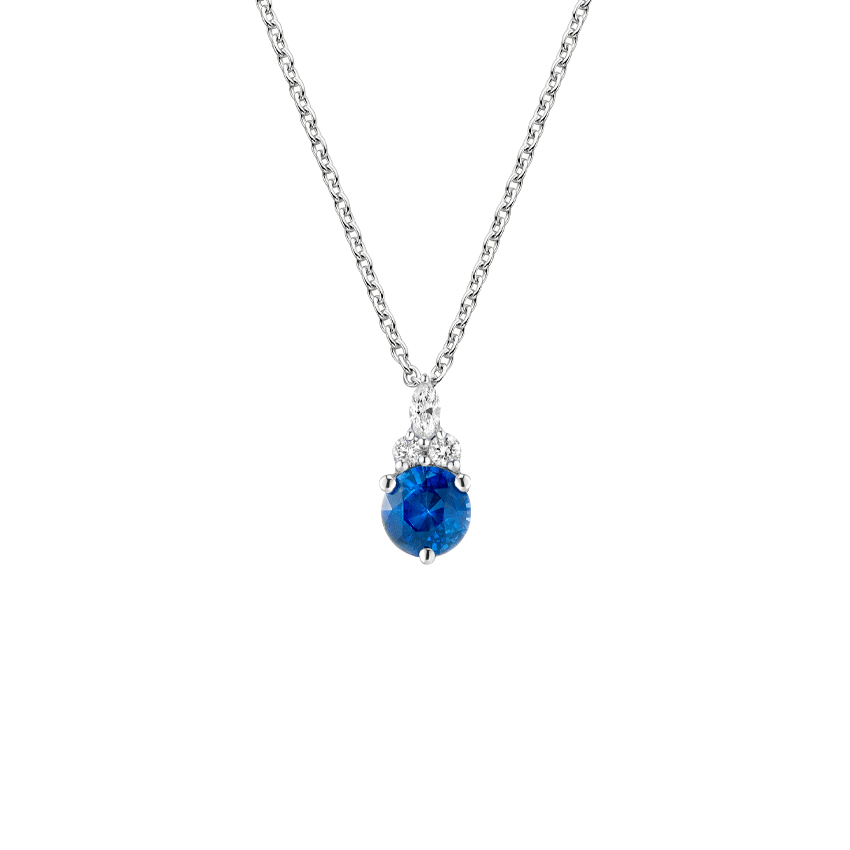 Sapphire and Diamond Pendant 