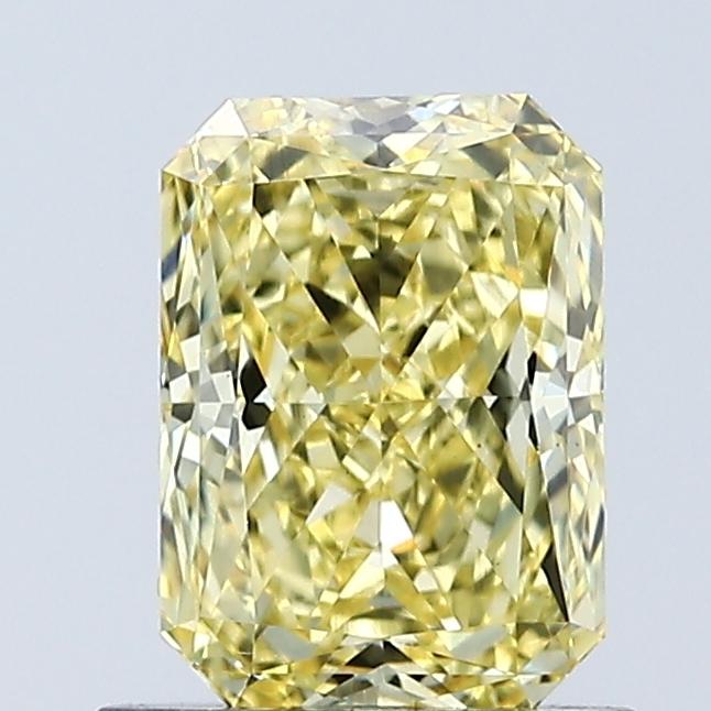 1.08 Ct. Fancy Intense Yellow Radiant Lab Grown Diamond
