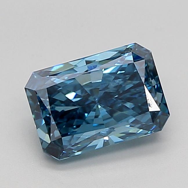 2.01 Ct. Fancy Vivid  Blue Radiant Lab Grown Diamond