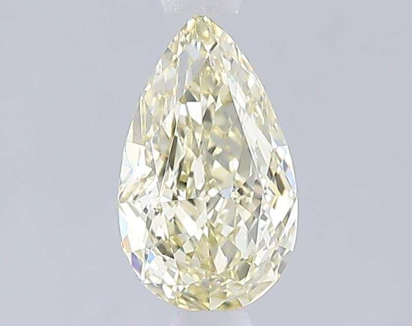 1.03 Ct. Fancy Light  Yellow Pear Lab Grown Diamond
