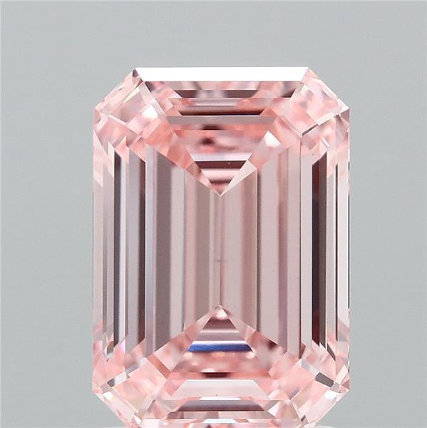 2.09 Ct. Fancy Intense Pink Emerald Lab Grown Diamond
