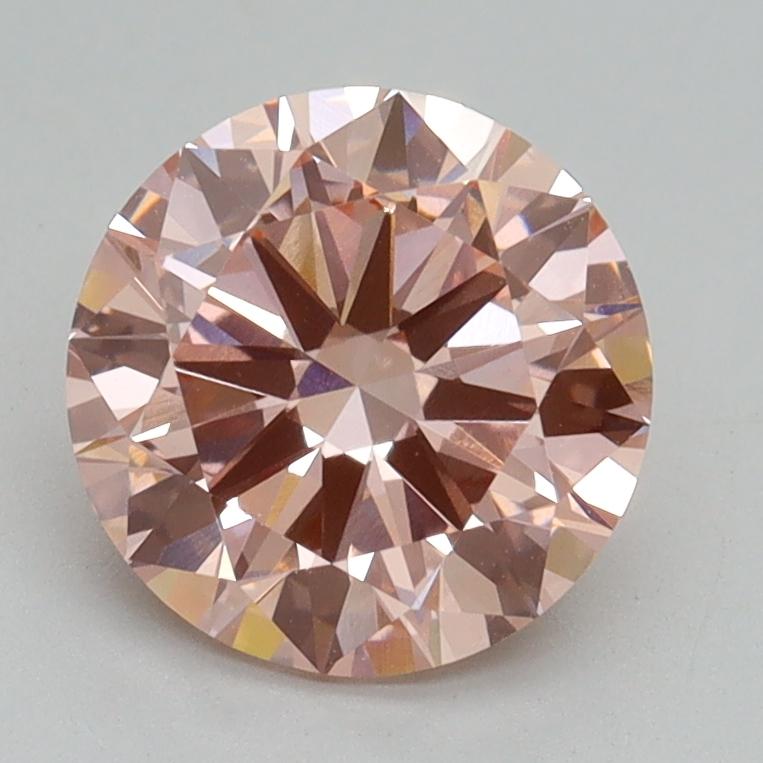 1.80 Ct. Fancy Intense Pink Round Lab Grown Diamond