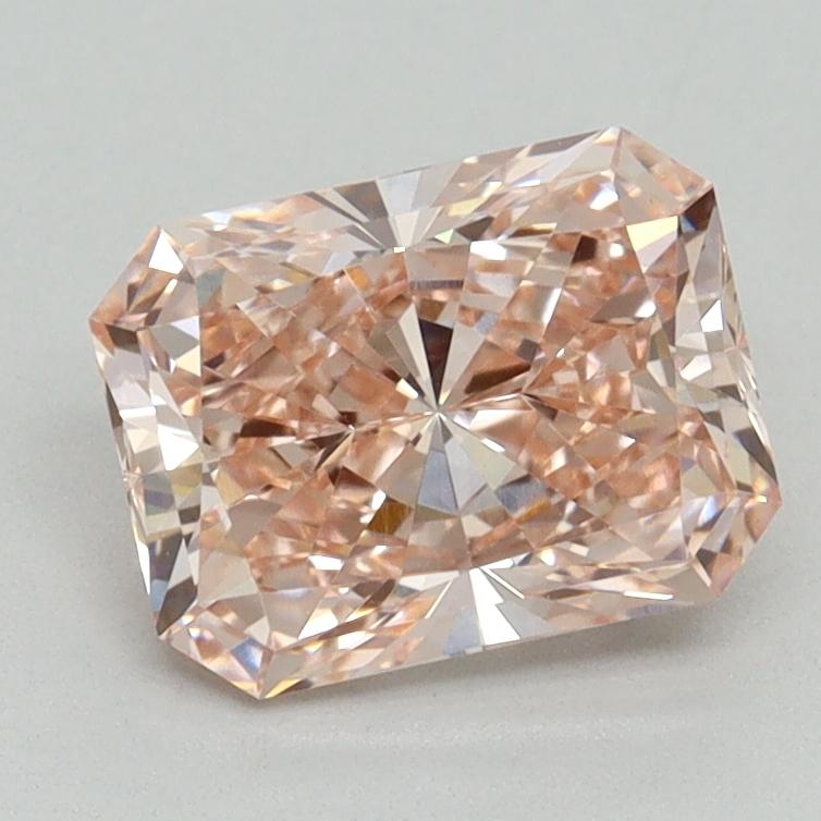 1.61 Ct. Fancy Intense Pink Radiant Lab Grown Diamond