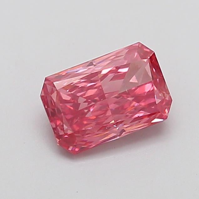 1.31 Ct. Fancy Vivid  Pink Radiant Lab Grown Diamond