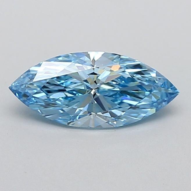 1.01 Ct. Fancy Vivid  Blue Marquise Lab Grown Diamond