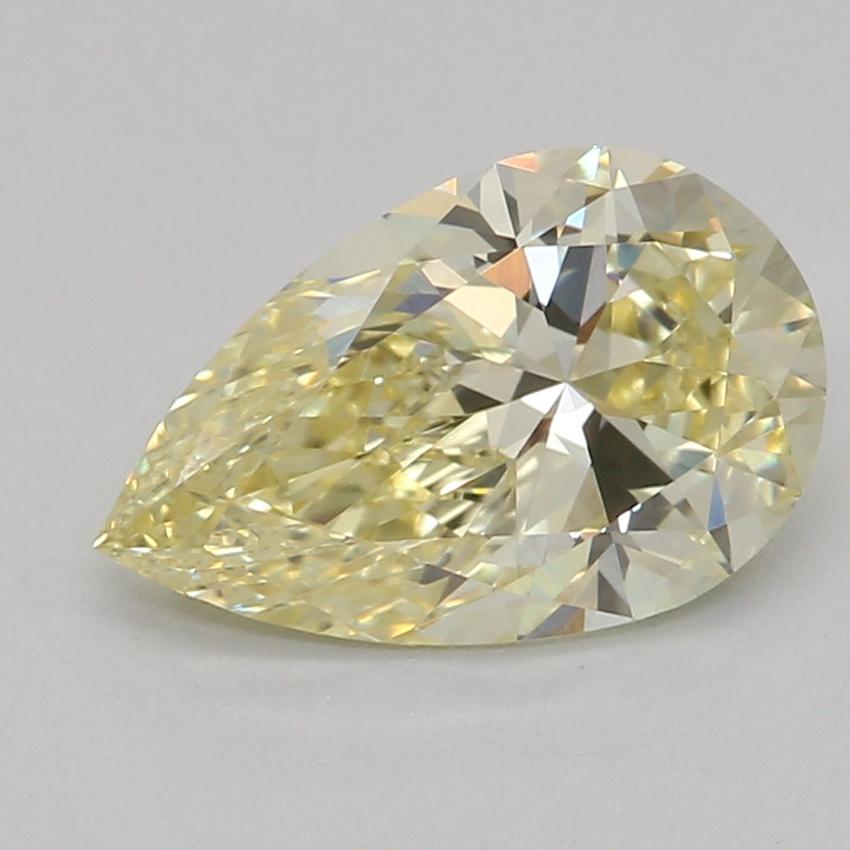 1.04 Ct. Fancy Yellow Pear Lab Grown Diamond