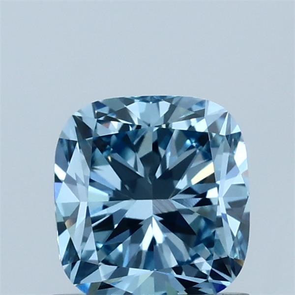 0.55 Ct. Fancy Vivid Blue Pear Lab Grown Diamond