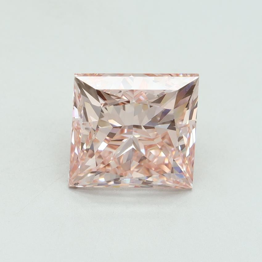 5.01 Ct. Fancy Intense Pink Princess Lab Grown Diamond