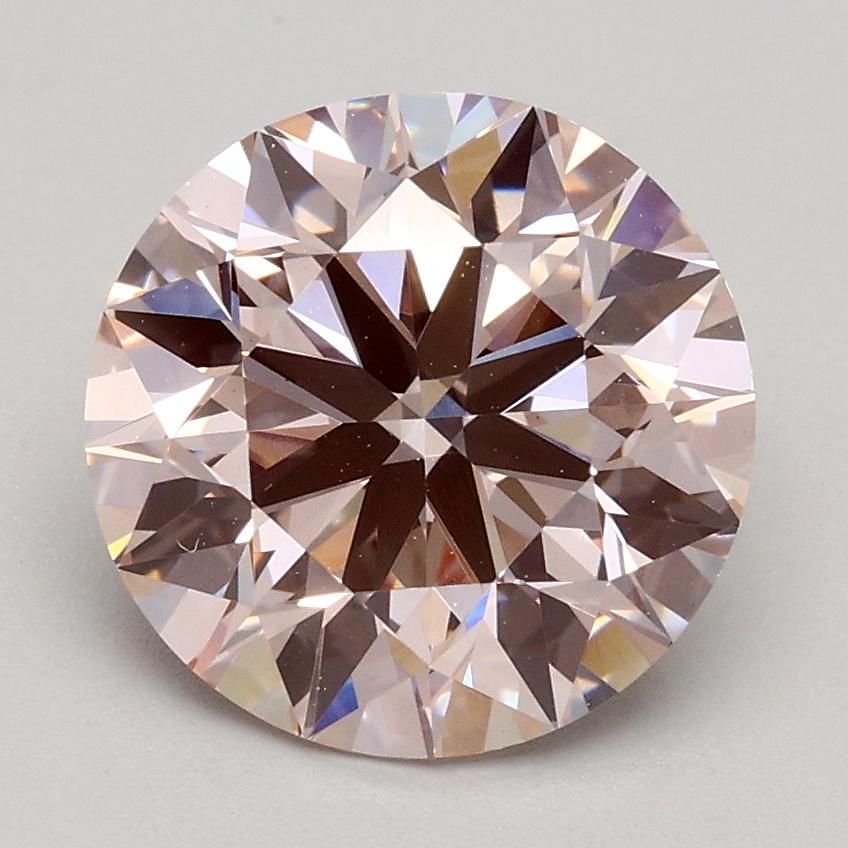 2.00 Ct. Fancy Light Pink Round Lab Grown Diamond
