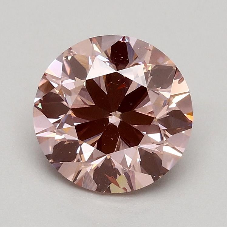 1.00 Ct. Fancy Intense Pink Round Lab Grown Diamond