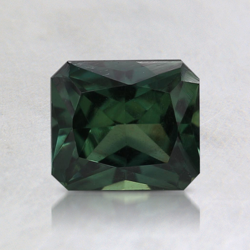 6.1x5.3mm Unheated Teal Radiant Kenyan Sapphire