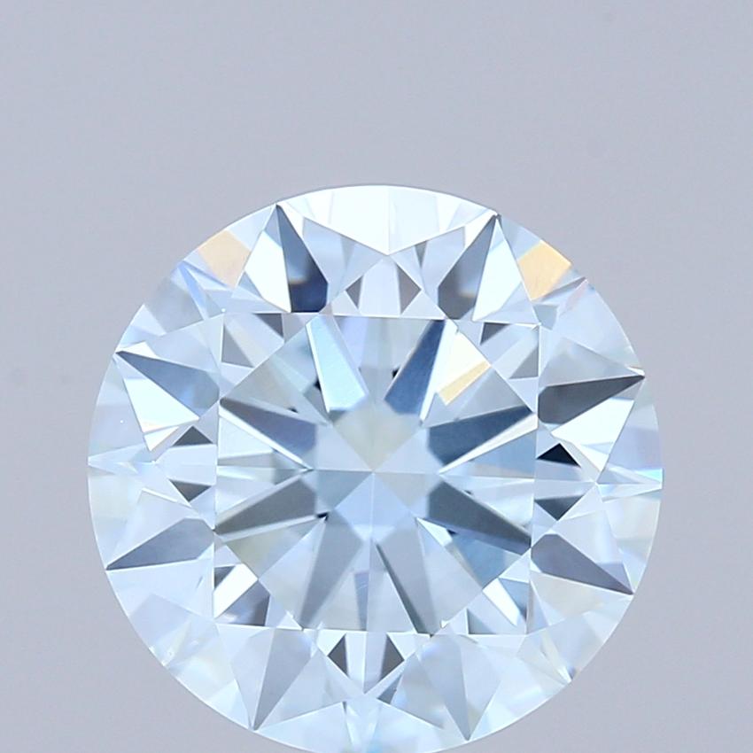 2.54 Ct. Fancy Intense Blue Round Lab Grown Diamond