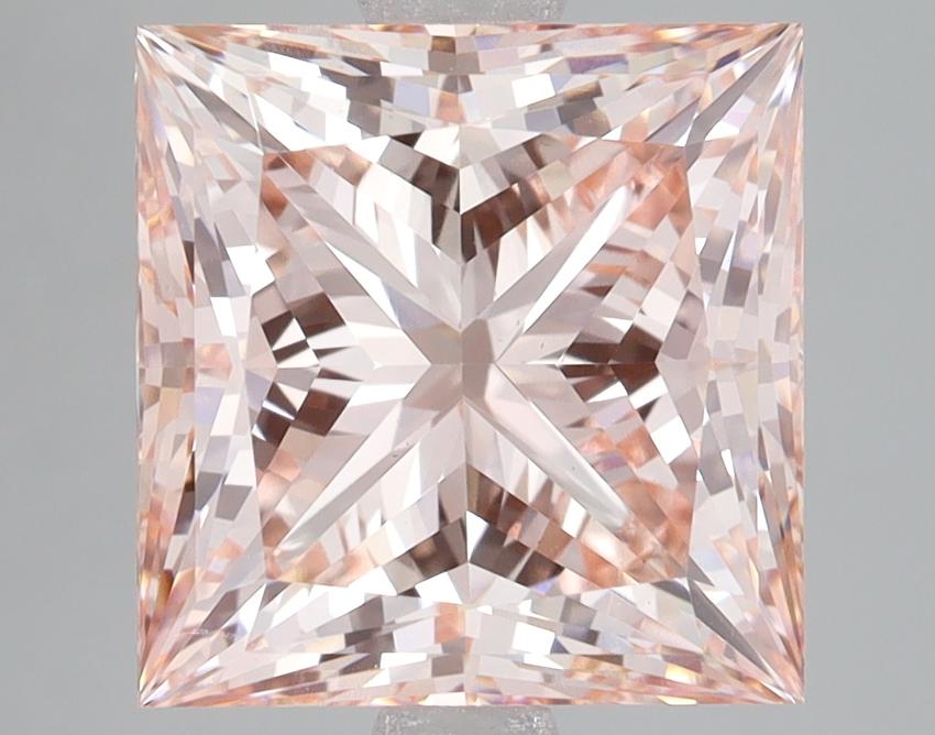 5.10 Ct. Fancy Intense Pink Princess Lab Grown Diamond