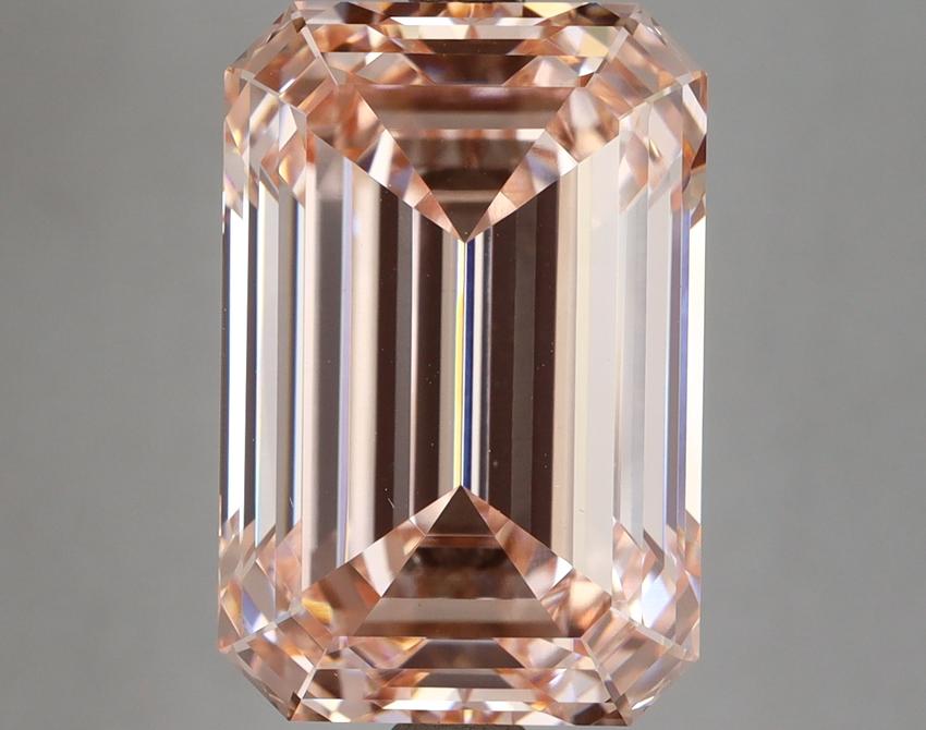 10.05 Ct. Fancy Intense Pink Emerald Lab Grown Diamond