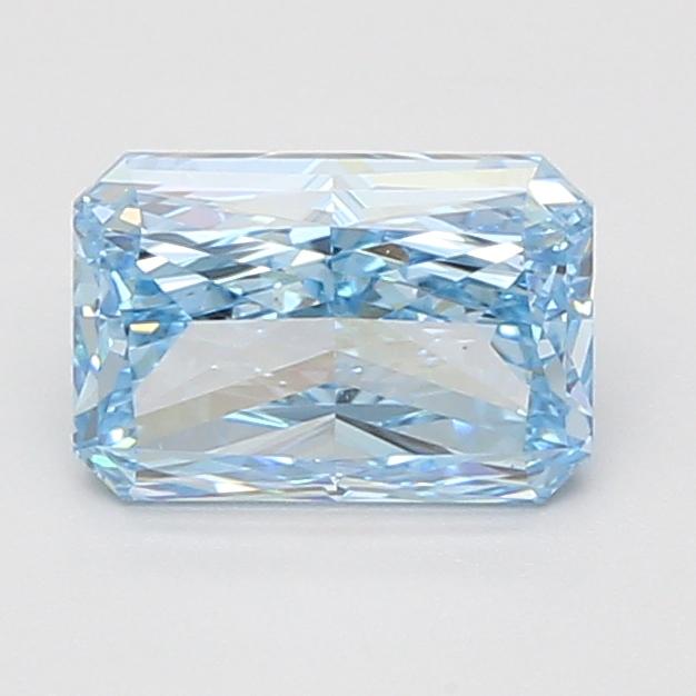 1.56 Ct. Fancy Vivid Blue Radiant Lab Grown Diamond