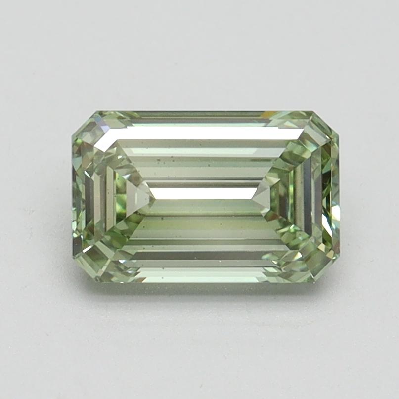 1.08 Ct. Fancy Intense Green Emerald Lab Grown Diamond