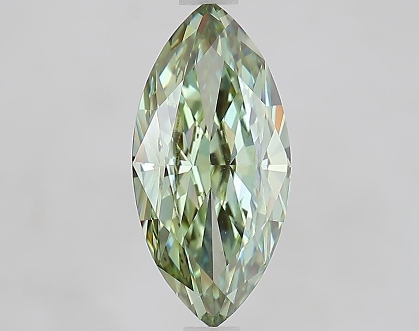 2.02 Ct. Fancy Green Marquise Lab Grown Diamond