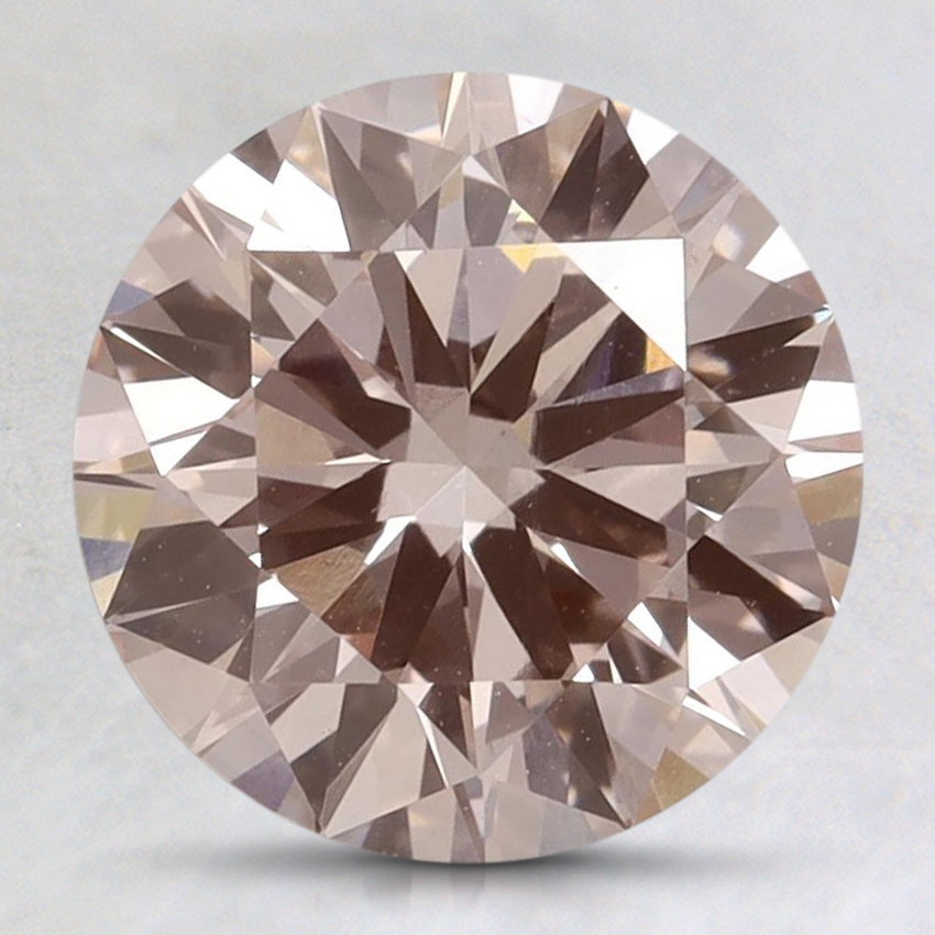 2.23 Ct. Fancy Intense Pink Round Lab Created Diamond