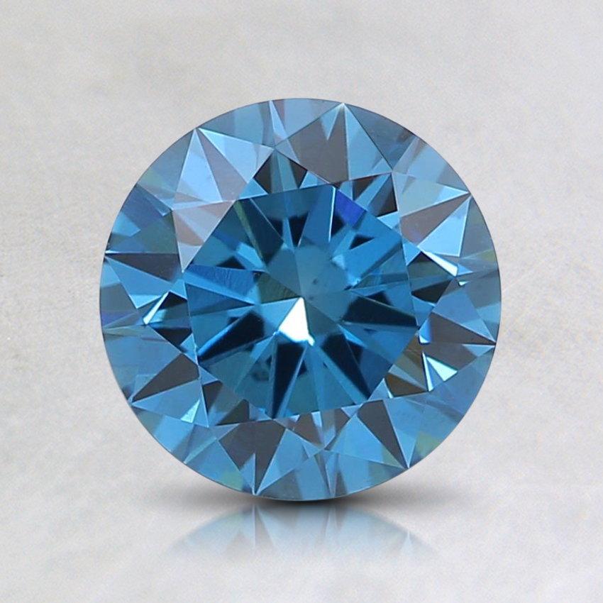 1.14 Ct. Fancy Deep Blue Round Lab Grown Diamond