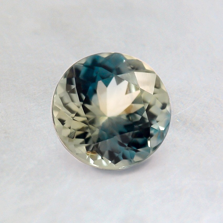 5.5mm Green Round Sapphire