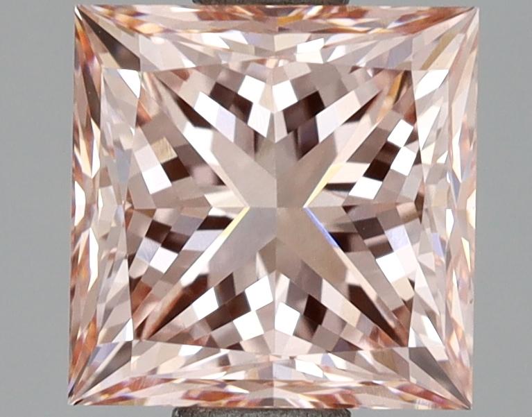 2.44 Ct. Fancy Intense Pink Princess Lab Grown Diamond