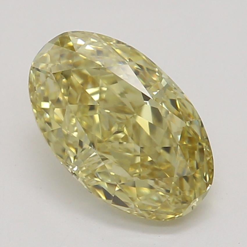 0.73 Ct. Fancy Brownish Yellow Oval Diamond