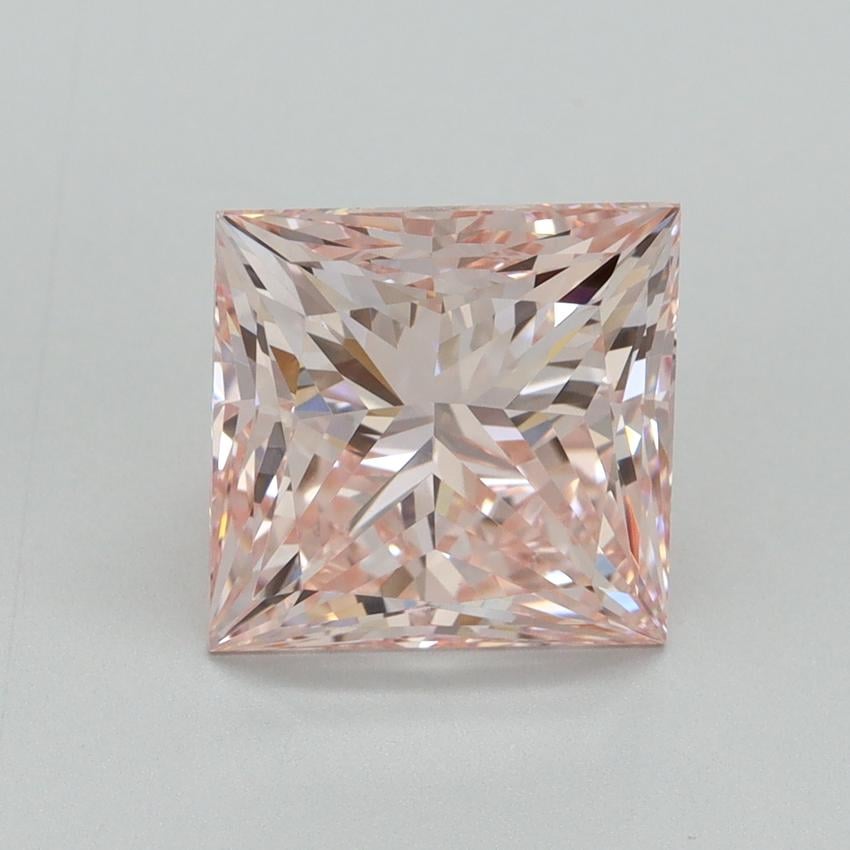 4.01 Ct. Fancy Intense Pink Princess Lab Grown Diamond