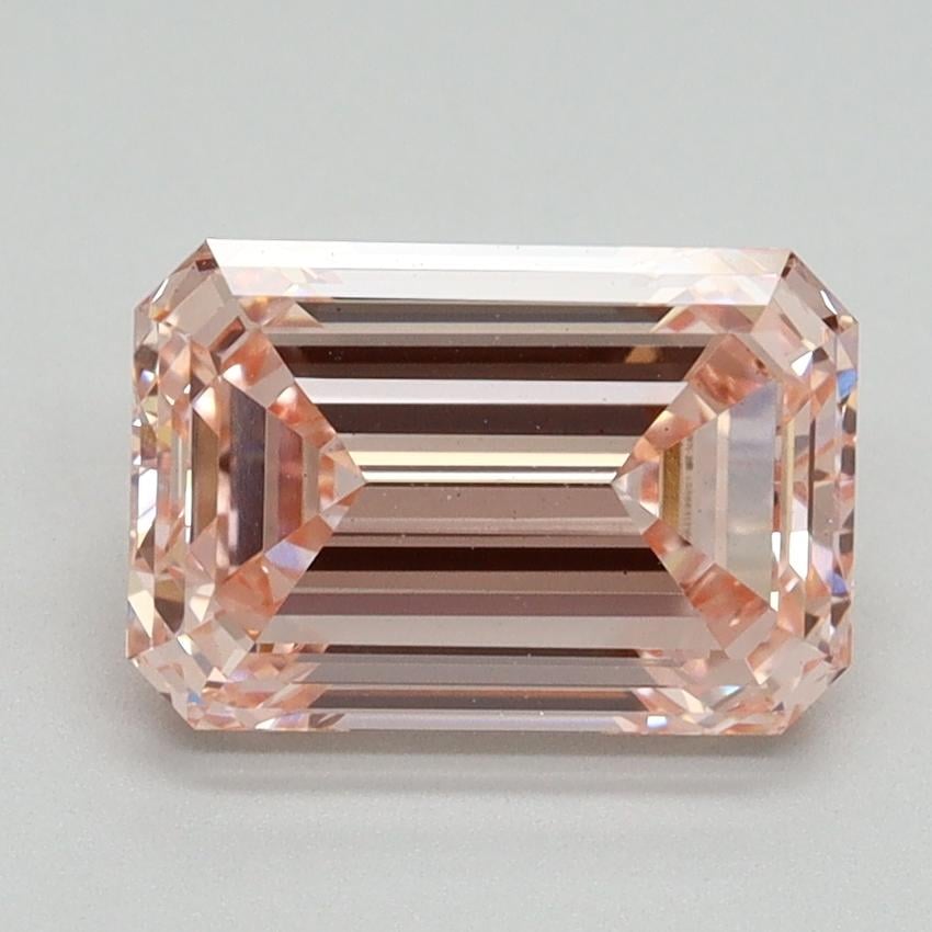 2.22 Ct. Fancy Intense Pink Emerald Lab Grown Diamond