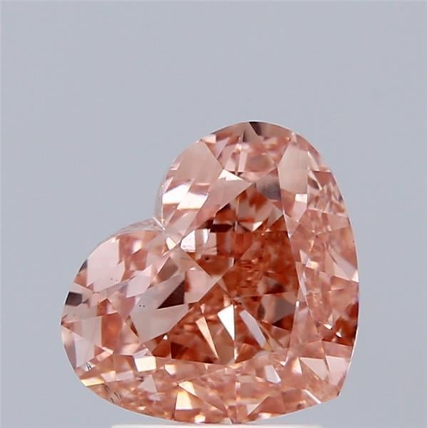 2.50 Ct. Fancy Vivid Pink Heart Lab Grown Diamond