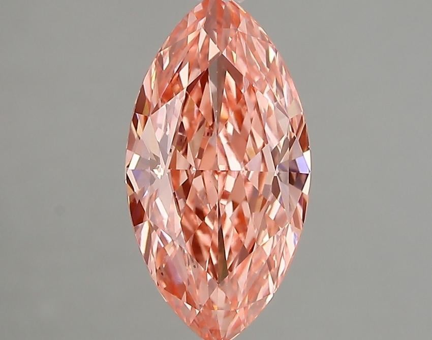2.08 Ct. Fancy Pink Marquise Lab Grown Diamond