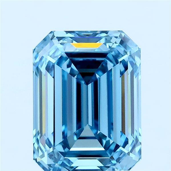 2.01 Ct. Fancy Blue Emerald Lab Grown Diamond