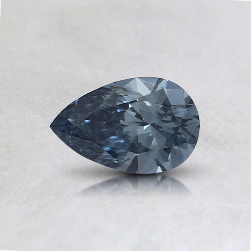 0.34 Ct. Fancy Intense Blue Pear Lab Grown Diamond