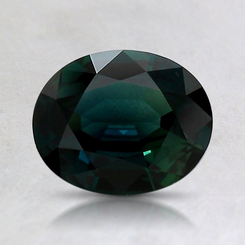 7.5x6.1mm Unheated Blue Oval Sapphire