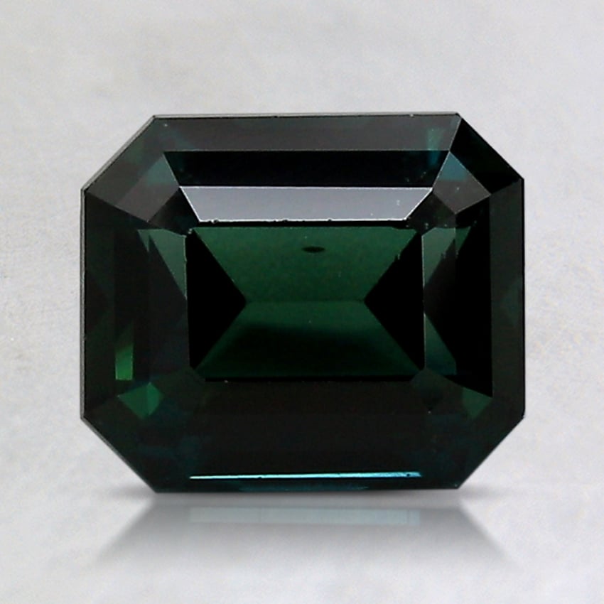 7.5x6.3mm Unheated Blue Emerald Sapphire