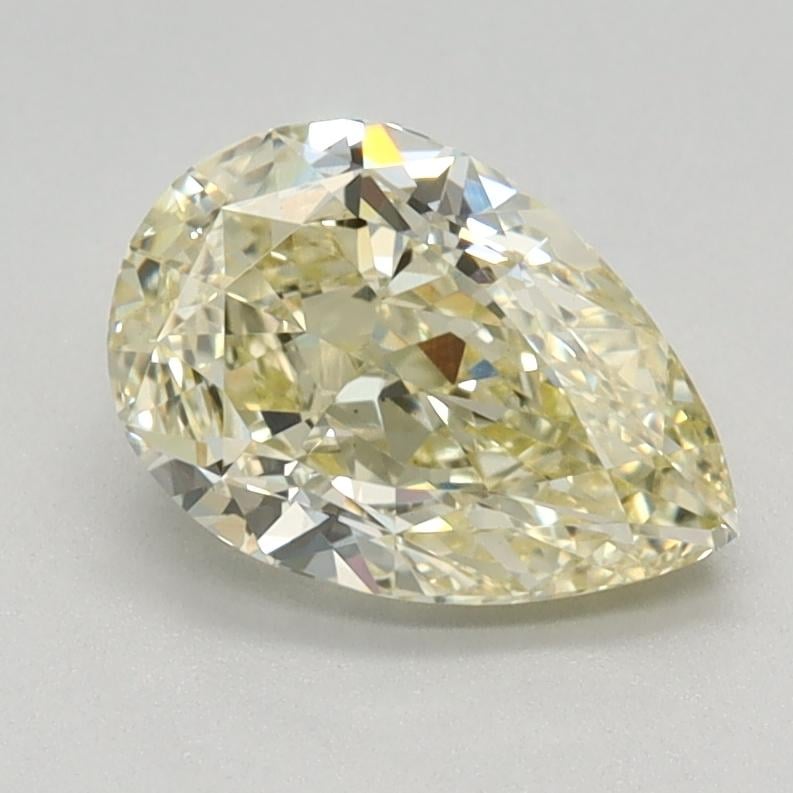 1.20 Ct. Fancy Light Yellow Pear Lab Grown Diamond