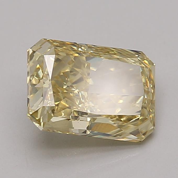 1.70 Ct. Fancy Vivid Yellow Radiant Lab Grown Diamond