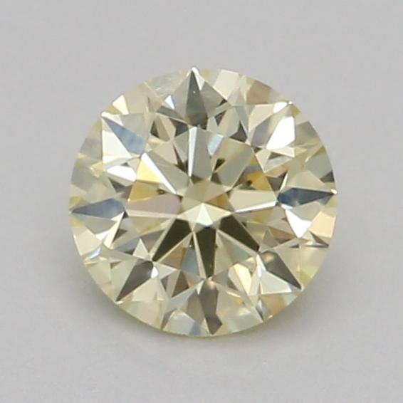 0.31 Ct. Fancy Light Yellow Round Lab Grown Diamond