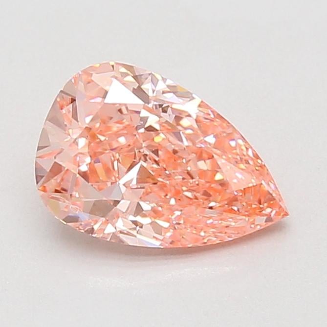 1.56 Ct. Fancy Vivid Pink Pear Lab Grown Diamond